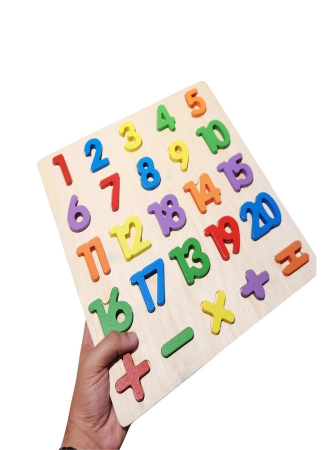 بلاي مور أحجية الأرقام الخشبية من بلايمور من 1 إلى 20، لعبة تعليمية للأطفال، لوحة أرقام ثلاثية الأبعاد ملونة لتعليم الرياضيات المبكرة، هدية تعليمية مبكرة، لوحة خشبية للأرقام 1 و2 و3 للأطفال، ألعاب أنشطة للأطفال الصغار - Image 2